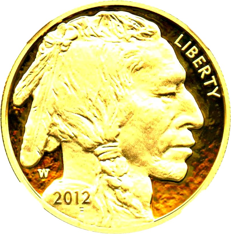 image for: 2012-W American Buffalo $50 NGC Proof 70 UCAM