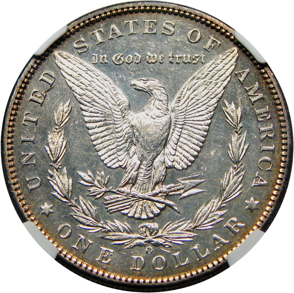 image for: 1895-O $1 NGC AU55 PL