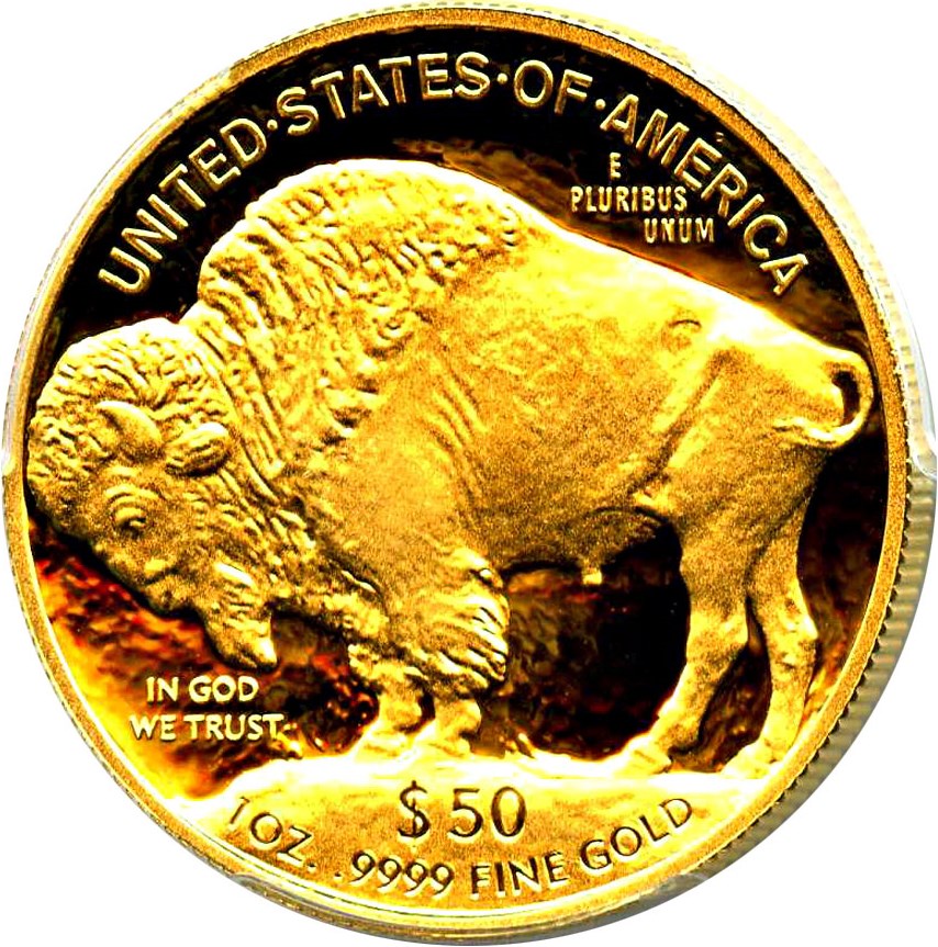 image for: 2012-W American Buffalo $50 PCGS Proof 70 DCAM (First Strike)