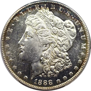 image for: 1888-S $1 PCGS MS64 DMPL