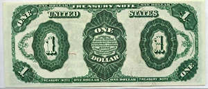 image for: FR. 352 1891 $1 Treasury Note PCGS/RQN Gem New 66 PPQ