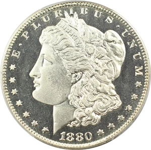 image for: 1880 $1 PCGS Proof 67 Cameo (Retro OGH)