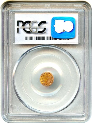 image for: 1874 Cal. Gold 25c PCGS MS63 (BG-875)