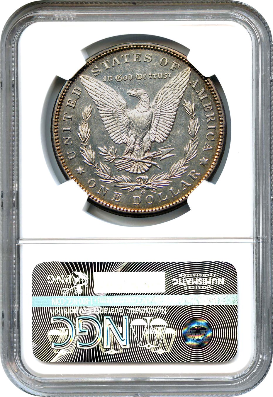 image for: 1895-O $1 NGC AU55 PL
