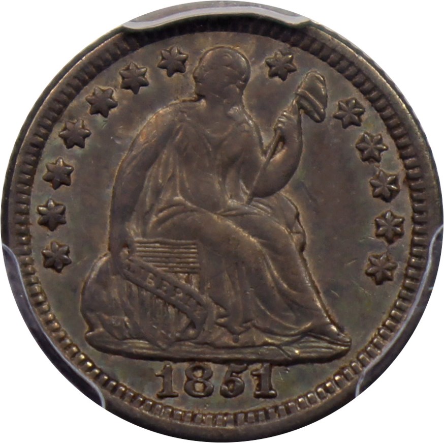 image for: 1851-O H10c PCGS XF45