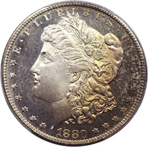 image for: 1880-S $1 PCGS MS68 PL (Retro OGH)