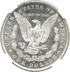 image for: 1885-O $1 NGC MS66 DMPL