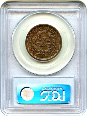 image for: 1844 1c PCGS MS64 RB