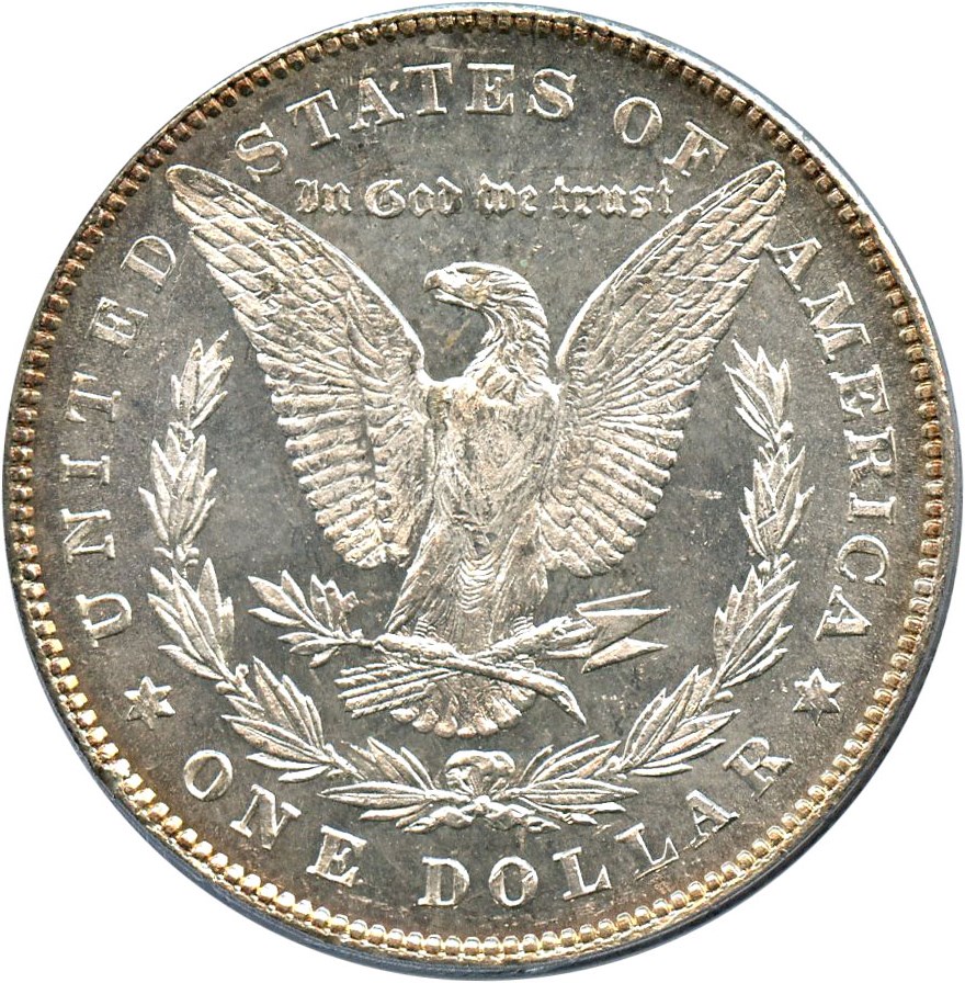 image for: 1878 7TF $1 PCGS/CAC MS64 (Reverse of 1878, VAM-31 Lines Thru Leg)