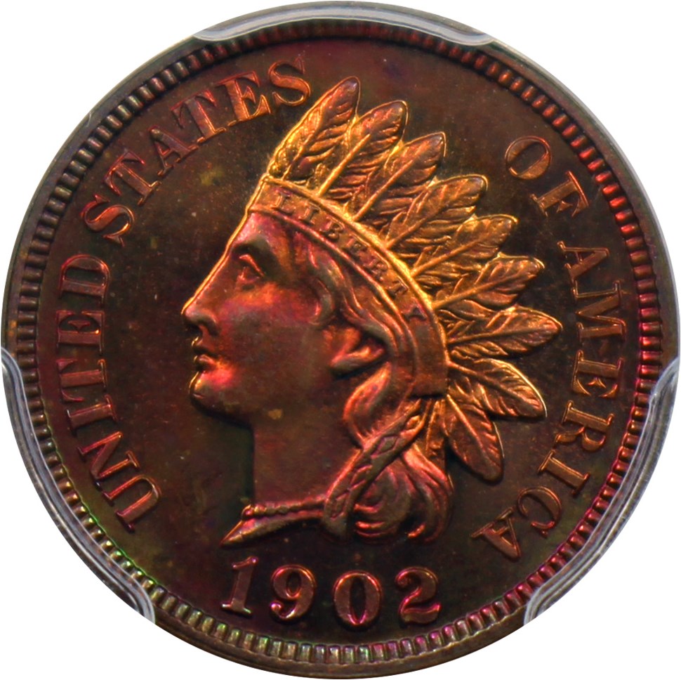 image for: 1902 1c PCGS/CAC Proof 65 RB