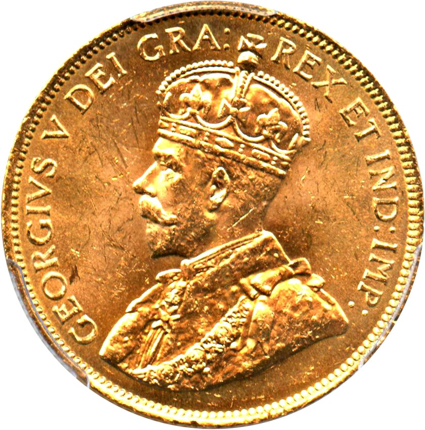 image for: Canada: 1914 $10 PCGS MS63 (KM-27, Canadian Gold Reserve)