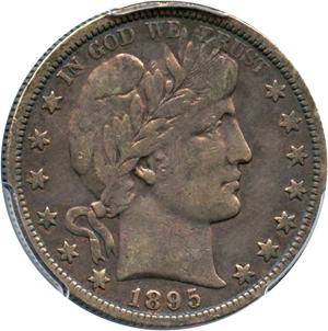 image for: 1895-O 50c PCGS F15