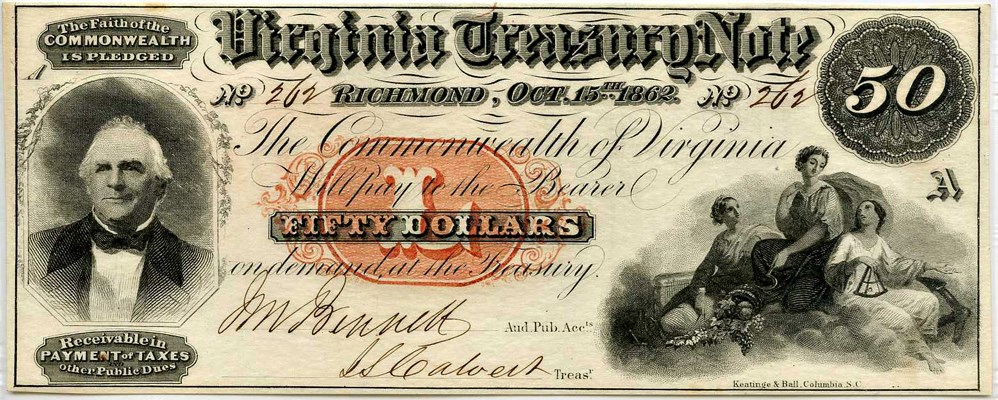 1862 $50  (Fr. VACR7)