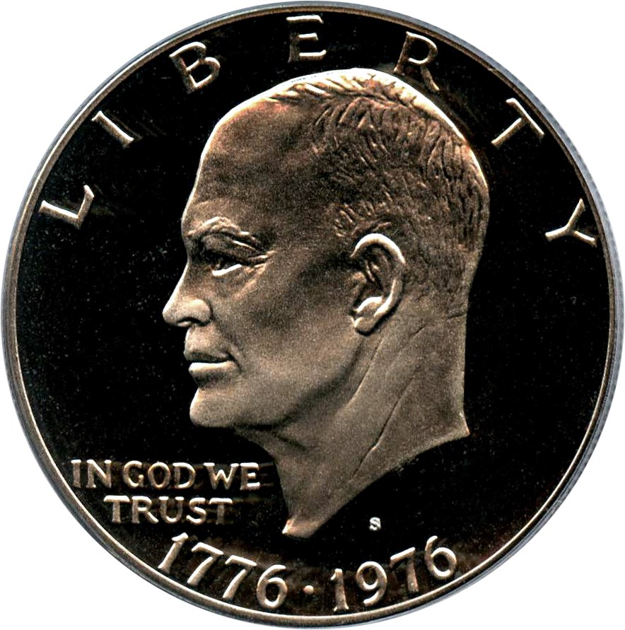 image for: 1976-S $1 PCGS Proof 69 DCAM (Clad, Type 2, 40th Anniversary)