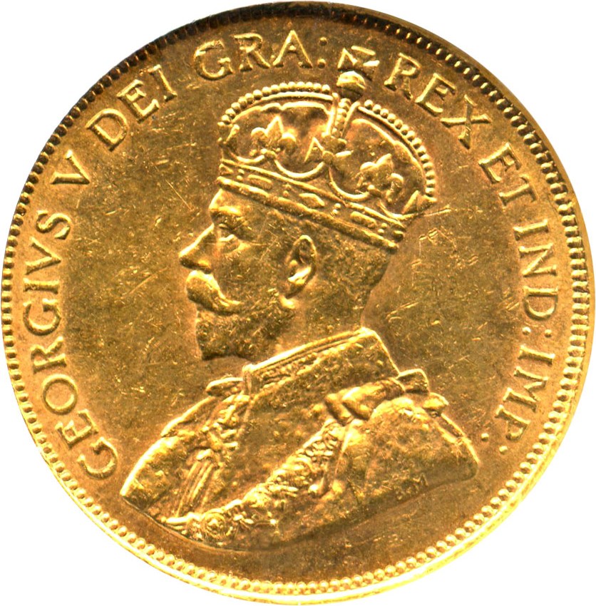 image for: Canada: 1913 $10 NGC AU55 (KM-27)