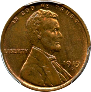 image for: 1919-D 1c PCGS MS64 BN