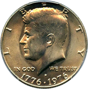 image for: 1976-D 50c PCGS MS66 (Clad)