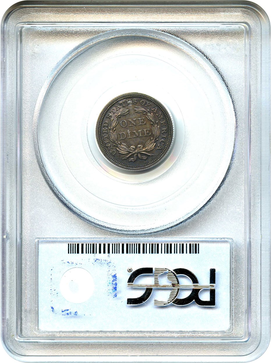 image for: 1846 10c PCGS Proof 63