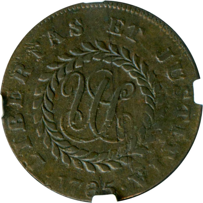image for: 1785 Nova Constellatio NGC VF25 BN (Pointed Rays, Large Date)
