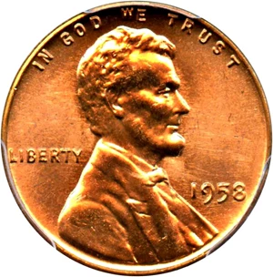image for: 1958 1c PCGS MS67 RD