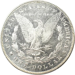 image for: 1878 7TF $1 PCGS MS64 PL (Reverse of 1878, VAM-30, Extra Talons)