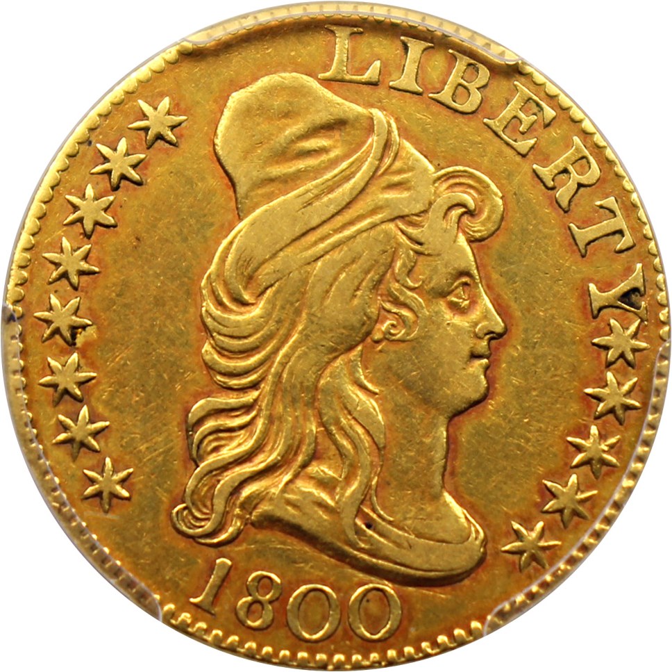 image for: 1800 $5 PCGS/CAC XF45