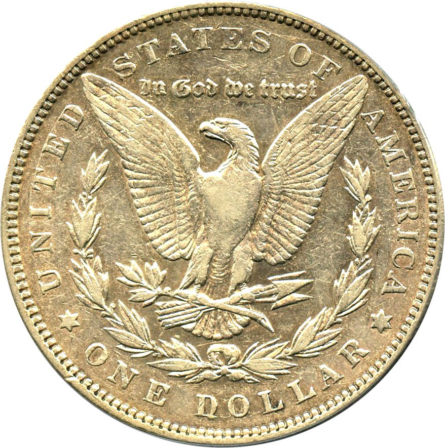image for: 1887 $1 PCGS XF40 (VAM-1A, Donkey Tail)