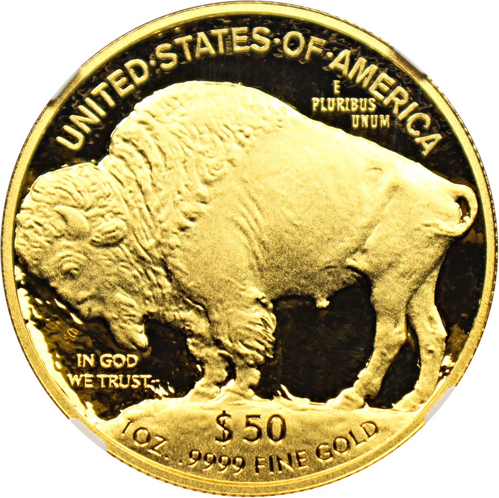 image for: 2015-W $50 American Buffalo NGC Proof 70 UCAM