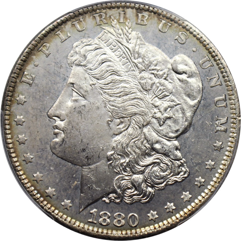 image for: 1880 $1 PCGS MS64 DMPL