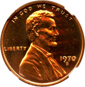 image for: 1970-S 1c NGC Proof 66 RD (DDO, Small Date, VP-004)