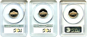 image for: 1980-S, 1982-S, 1983-S 5c PCGS Proof 70 DCAM (3 Coin Set)