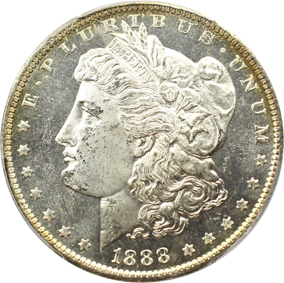 image for: 1888-O $1 PCGS MS64 DMPL