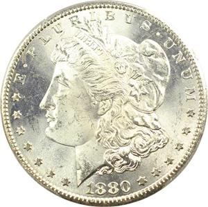 image for: 1880-S $1 PCGS/CAC MS66 (VAM-10, 8/7 Crossbar)