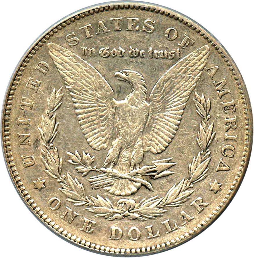 image for: 1878 7TF $1 PCGS XF40 (Reverse of 1878, VAM-168, Doubled P)