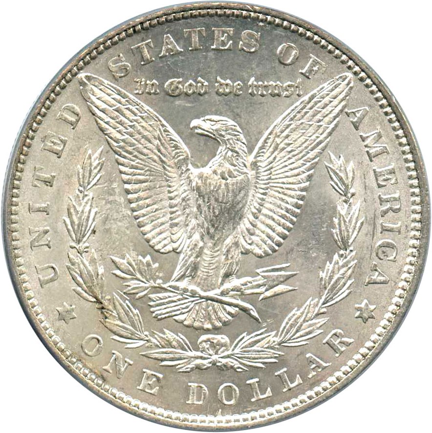 image for: 1878 7TF $1 PCGS AU58 (Reverse of 1879, VAM-223 Washed Out L)