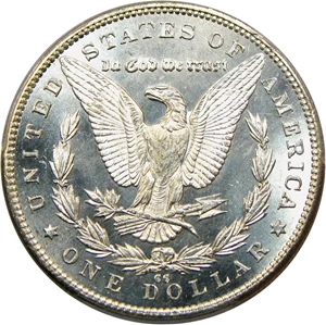 image for: 1892-CC $1 PCGS MS65 PL