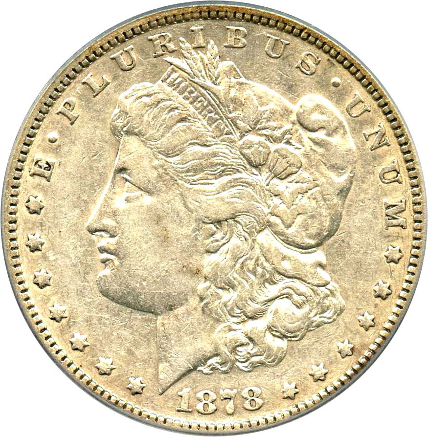 image for: 1878 7TF $1 PCGS XF40 (Reverse of 1878, VAM-169, Quad Stars)