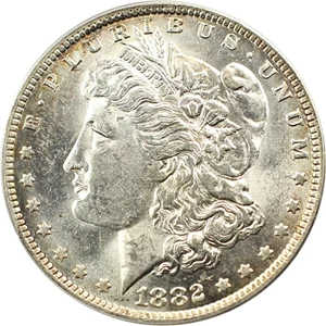 image for: 1882-O $1 PCGS MS62 (VAM-4, O/S Recessed)