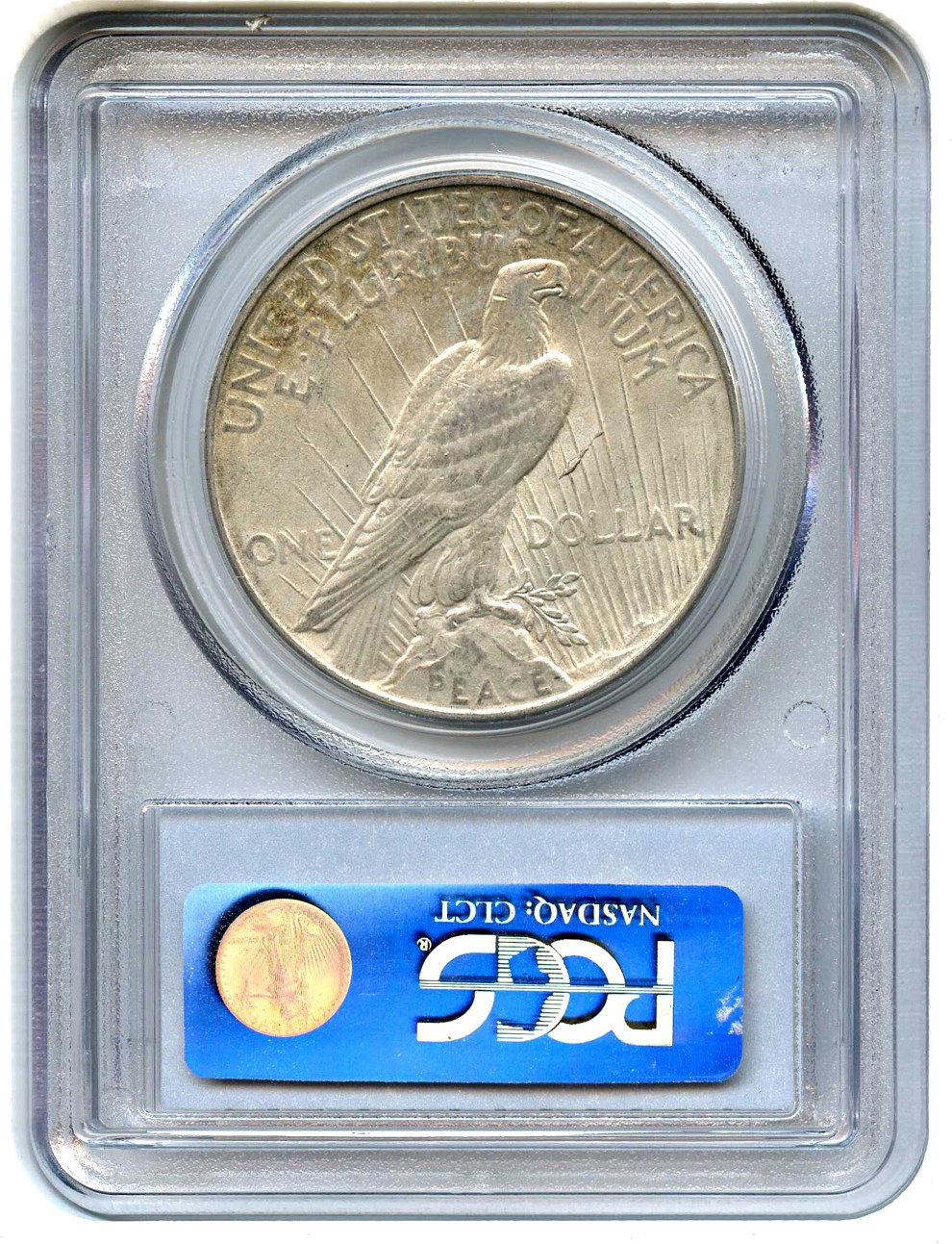 image for: 1922 $1 PCGS AU53 (VAM-1F, Field Break)