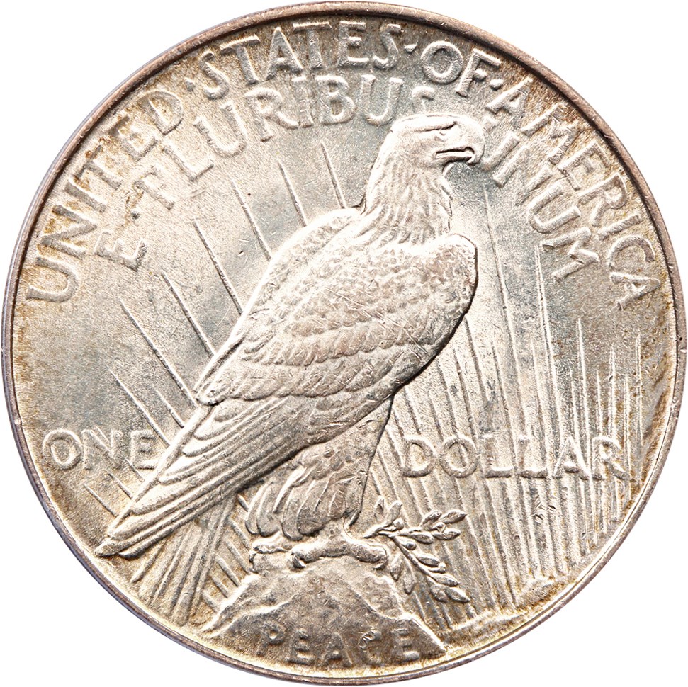 image for: 1922 $1 PCGS AU55 (VAM-1A, Line in Tiara)