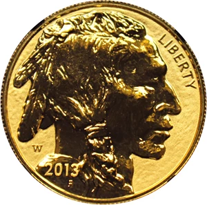 image for: 2013-W American Buffalo $50 NGC Proof 70 (Reverse Proof, Early Releases)