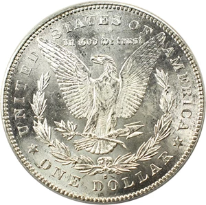 image for: 1879-S $1 PCGS MS63 (VAM-9, Reverse of 1878)