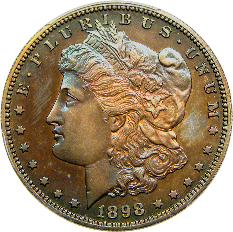 image for: 1898 $1 PCGS/CAC Proof 65
