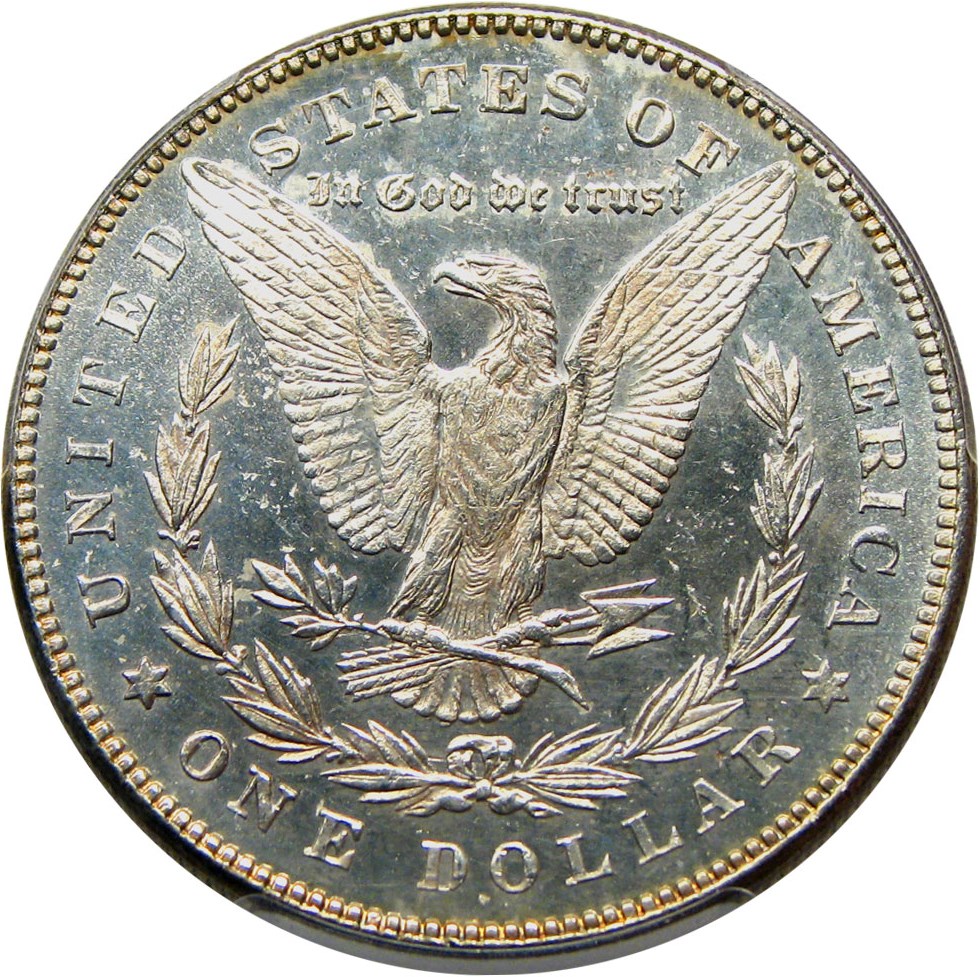 image for: 1878 7/8TF $1 PCGS MS63 DMPL (Weak, VAM-41A, 7/4)