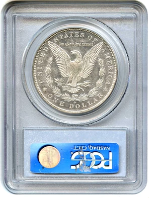 image for: 1880-O $1 PCGS AU55 (VAM-43, Doubled Ear)