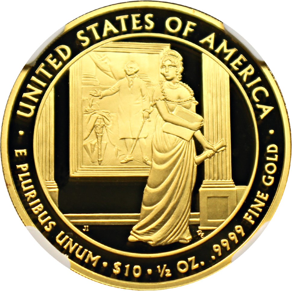 image for: 2007-W Dolley Madison $10 NGC Proof 70 UCAM