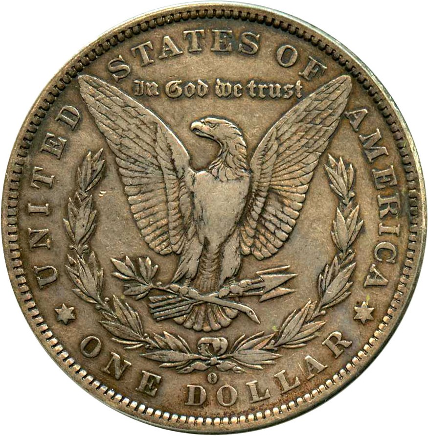 image for: 1882-O $1 PCGS XF40 (VAM-4, O/S, EDS)