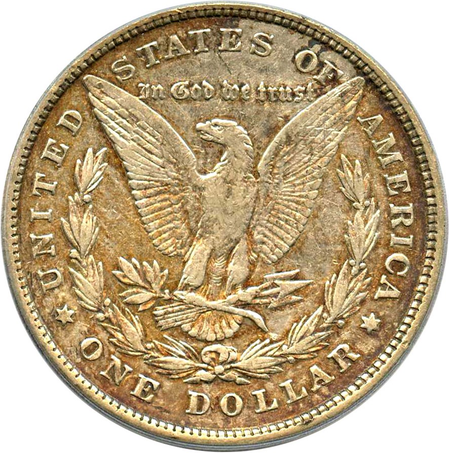 image for: 1878 8TF $1 PCGS VF30 (VAM-14.8, Spiked Eye)