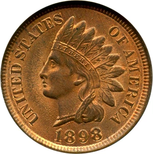 image for: 1898 1c NGC/CAC MS65 RB (Eagle Eye Photoseal)