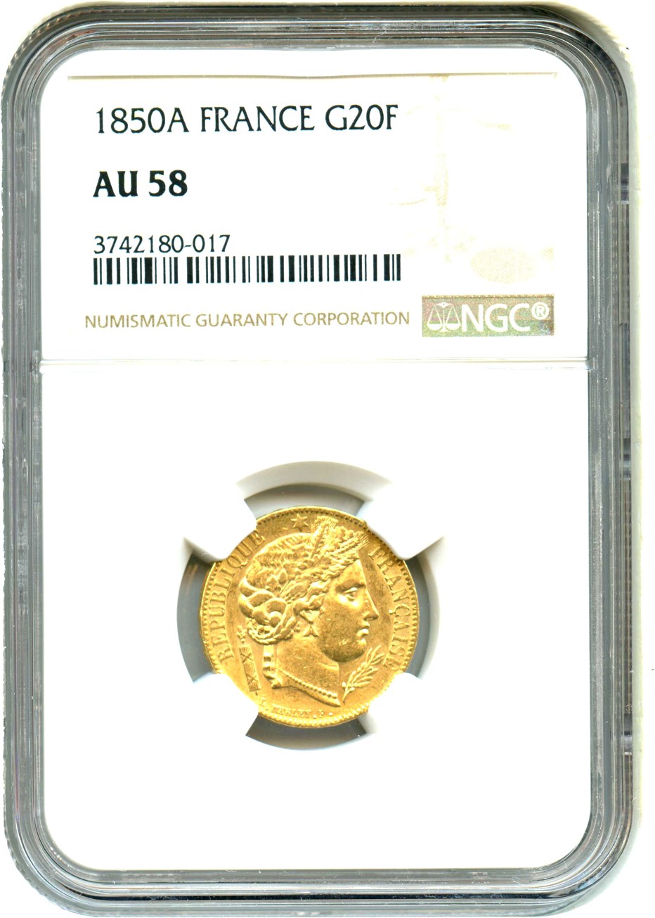 1850-A     20 Fr MS thumbnail 3